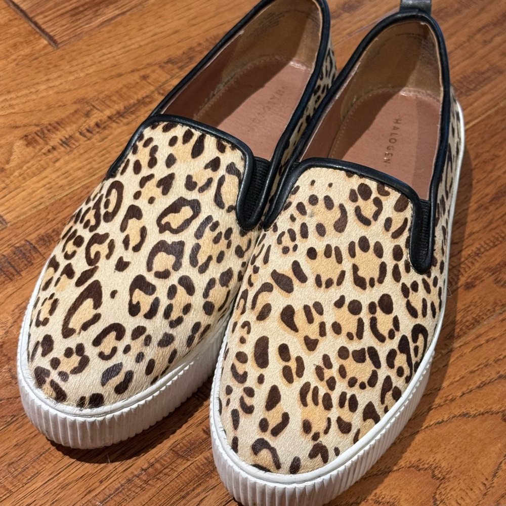 Halogen Leopard Print Flats
